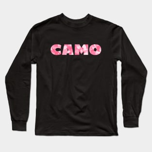Rosy Camouflage Long Sleeve T-Shirt
